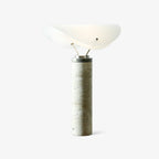 Lampe à poser moderne Rafael en Travertin, Marbre
