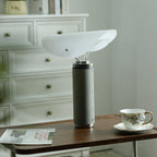 Lampe à poser moderne Rafael en Travertin, Marbre
