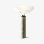 Lampe à poser moderne Rafael en Travertin, Marbre
