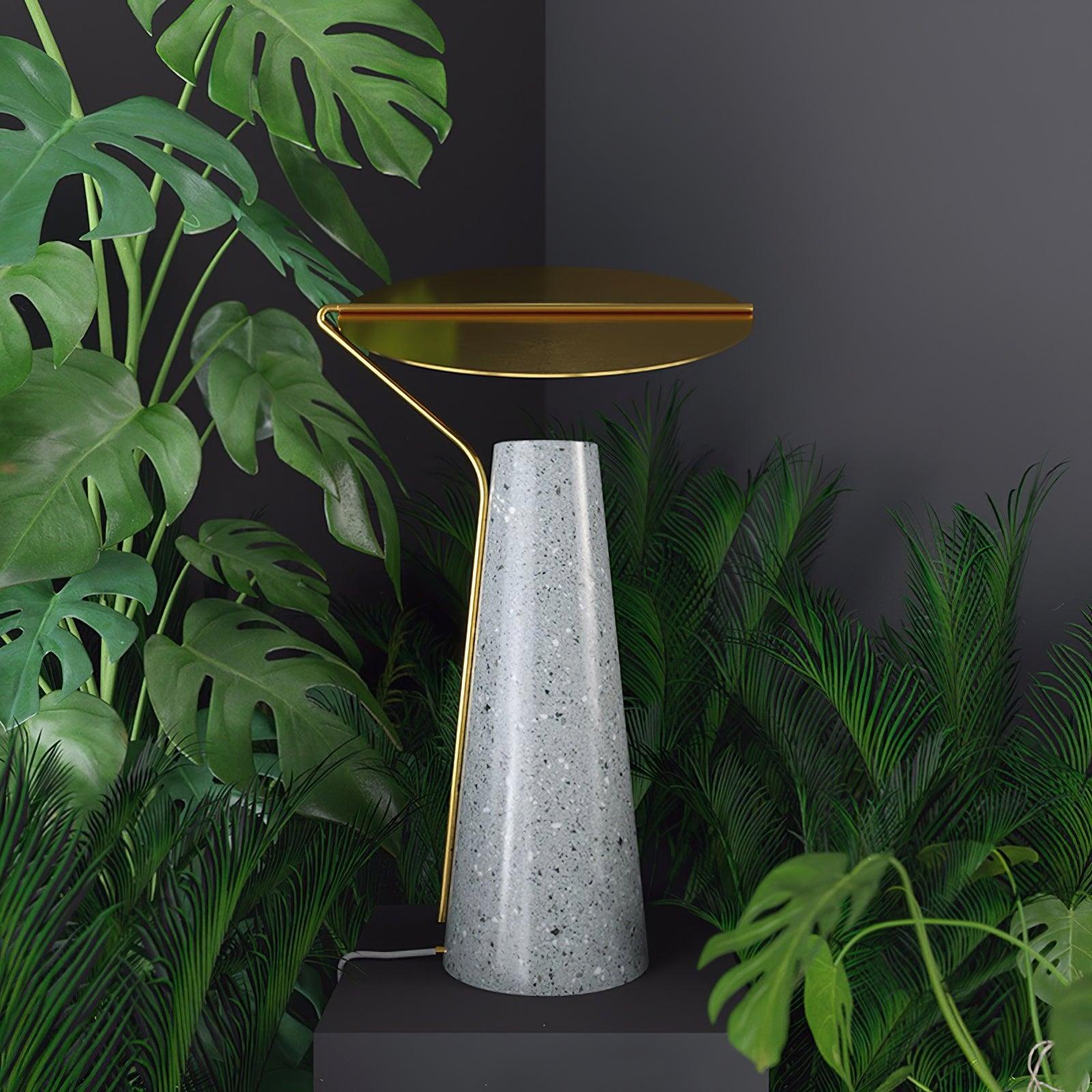Lampe à poser moderne Walton en Marbre Blanc