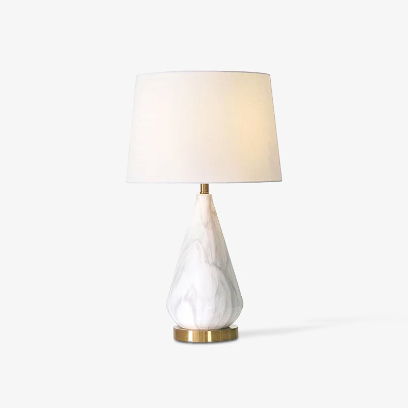 Lampe à poser moderne Thoralf en Marbre Noir