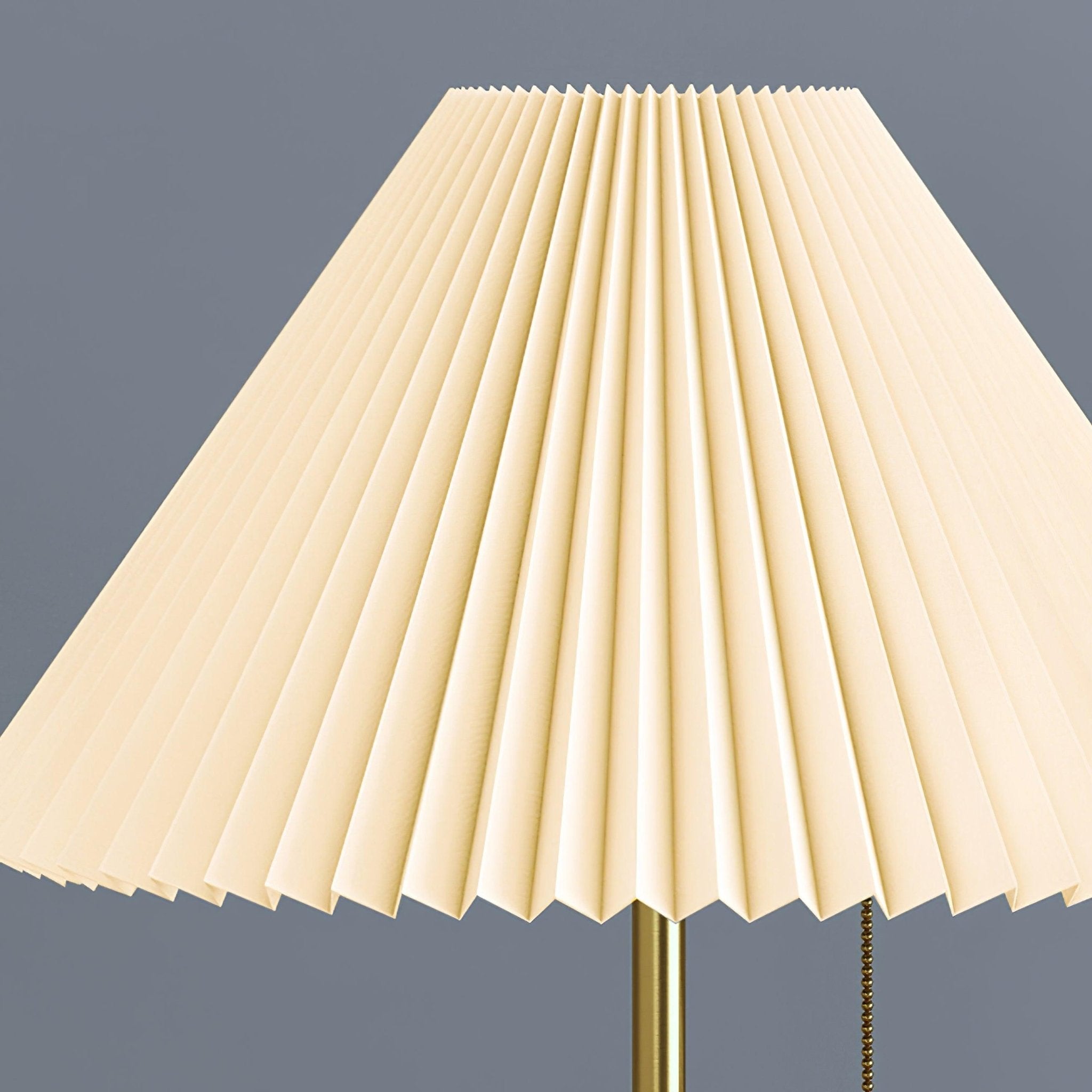Lampe à poser moderne Hamish en Marbre, Fer, Tissu Blanc