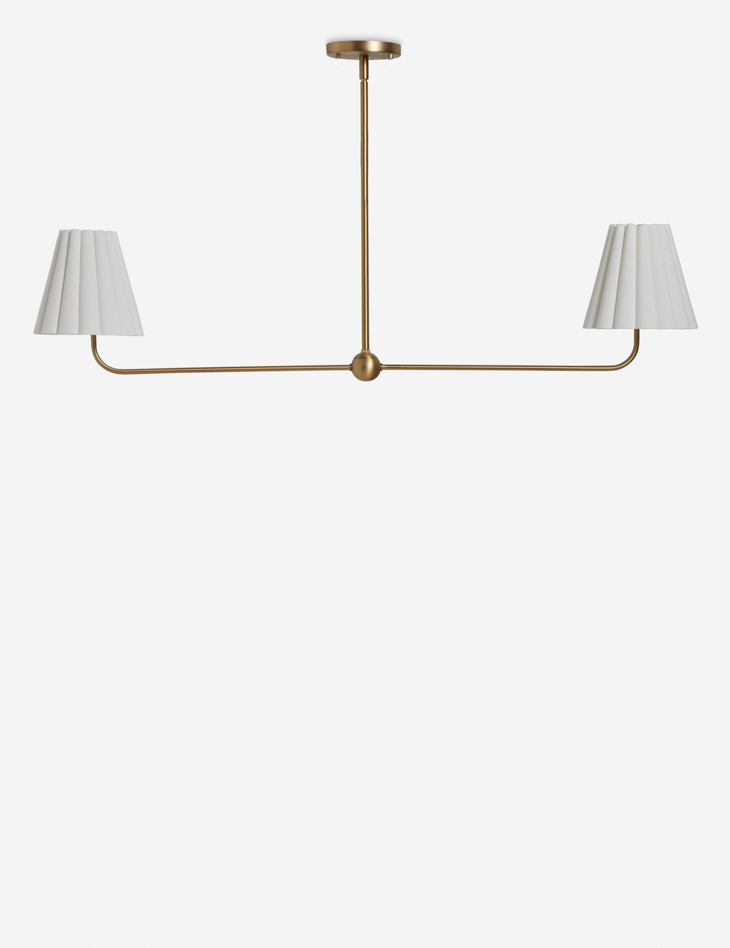 Lustre contemporain Holm en laiton - Laiton