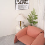 Lampe à poser moderne Gunder en Marbre Blanc