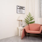 Lampe à poser moderne Gunder en Marbre Blanc
