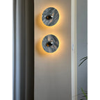 Applique murale moderne Abbott en Marbre Chrome