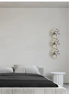 Applique murale moderne Abbott en Marbre Doré