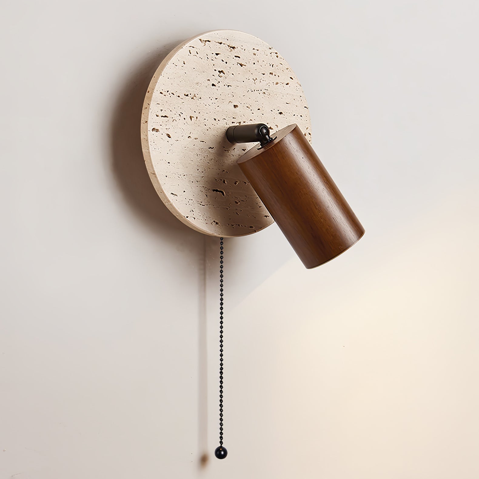 Applique murale moderne Torvid en Bois, Métal Noyer