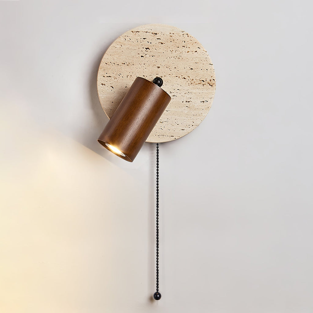 Applique murale moderne Torvid en Bois, Métal Noyer