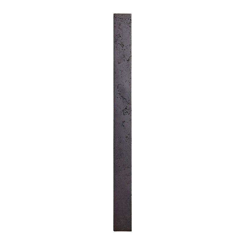 Applique murale moderne Fielding en pierre Noir travertin