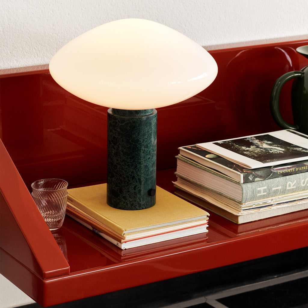 Lampe à poser moderne Osmond en Marbre Vert