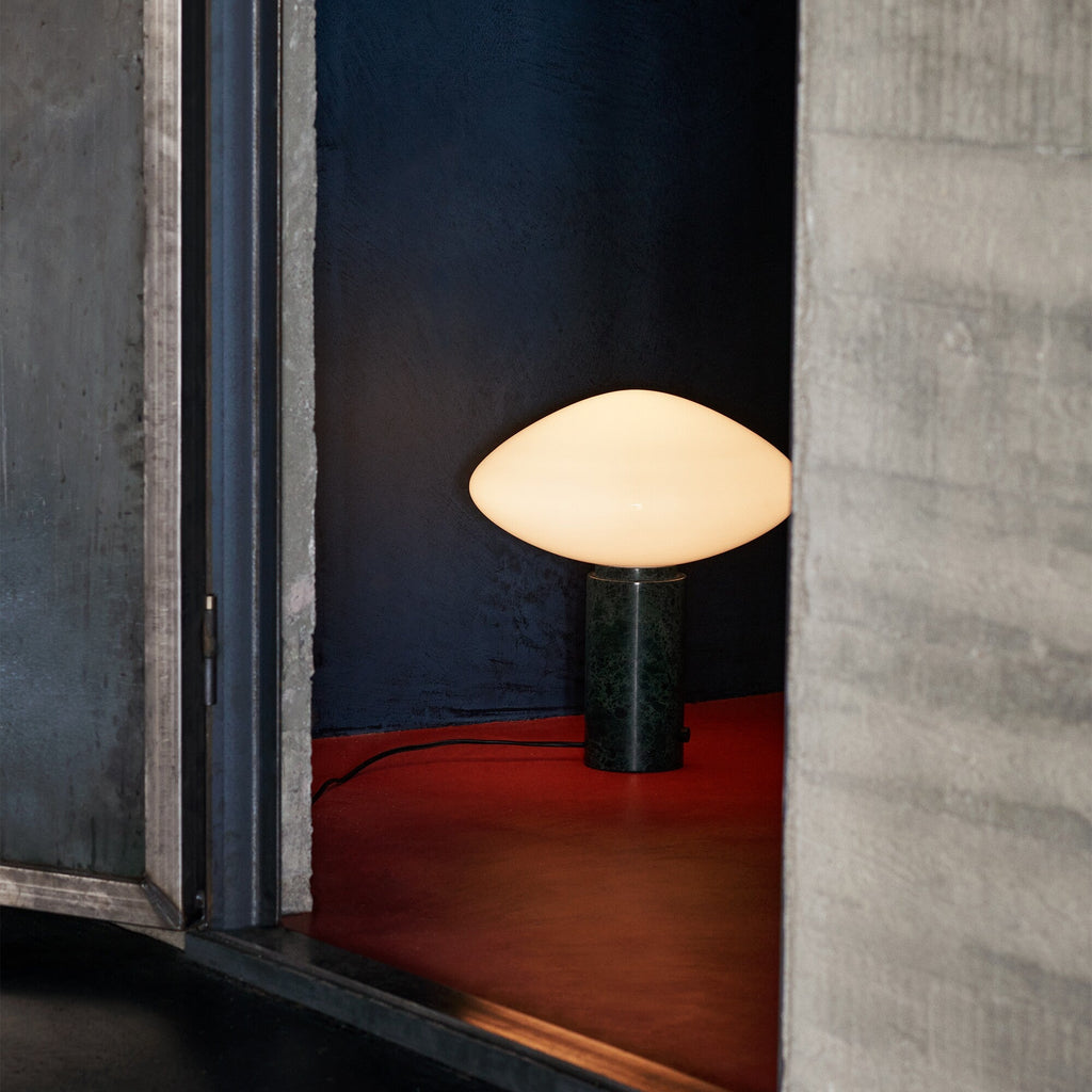 Lampe à poser moderne Osmond en Marbre Vert