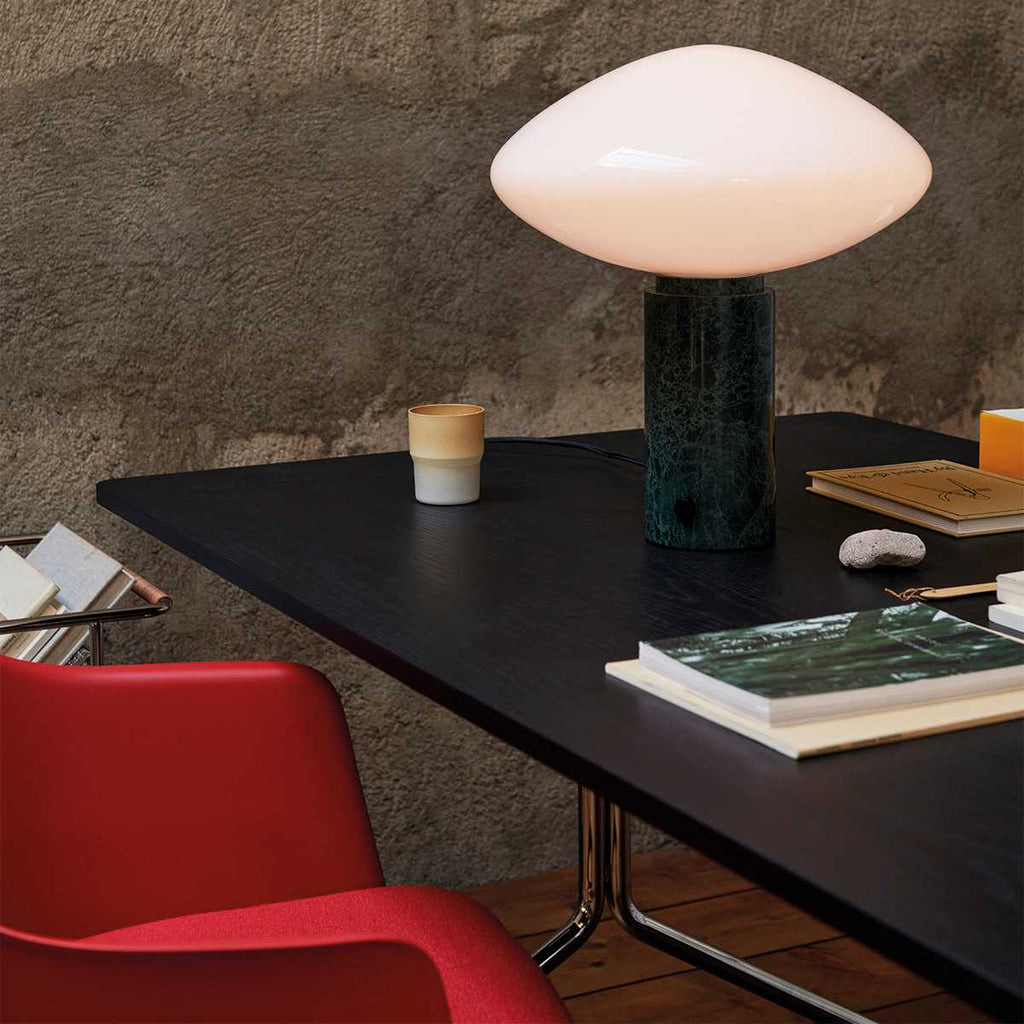 Lampe à poser moderne Osmond en Marbre Vert