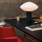 Lampe à poser moderne Osmond en Marbre Vert
