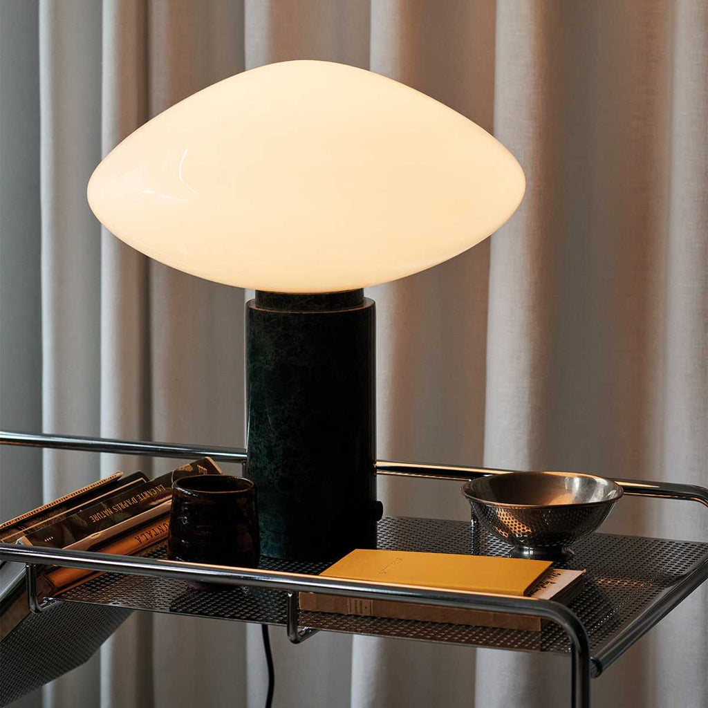 Lampe à poser moderne Osmond en Marbre Vert