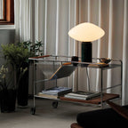 Lampe à poser moderne Osmond en Marbre Vert