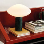 Lampe à poser moderne Osmond en Marbre Vert