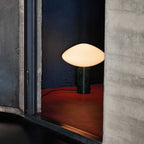 Lampe à poser moderne Osmond en Marbre Vert