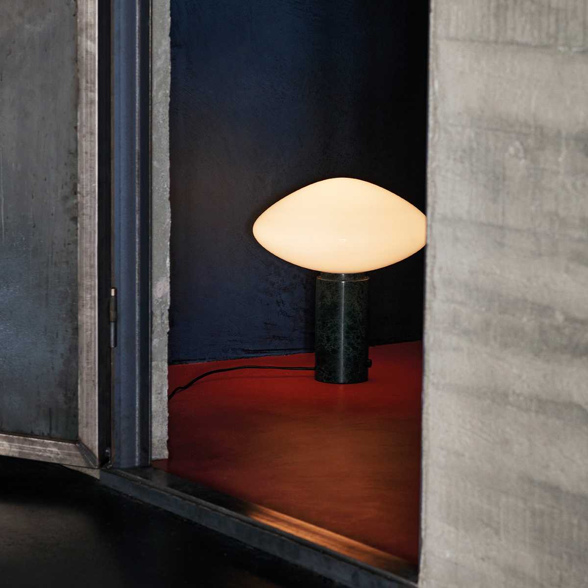 Lampe à poser moderne Osmond en Marbre Vert