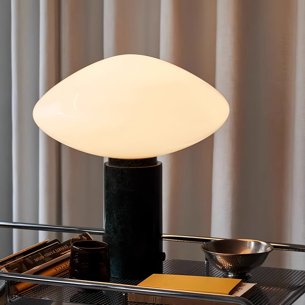 Lampe à poser moderne Osmond en Marbre Vert