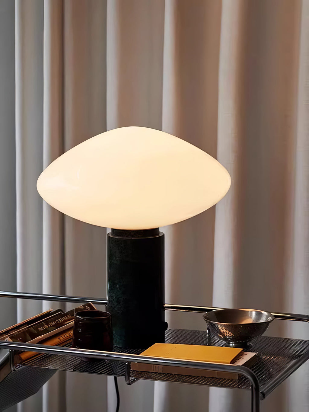 Lampe à poser moderne Osmond en Marbre Vert