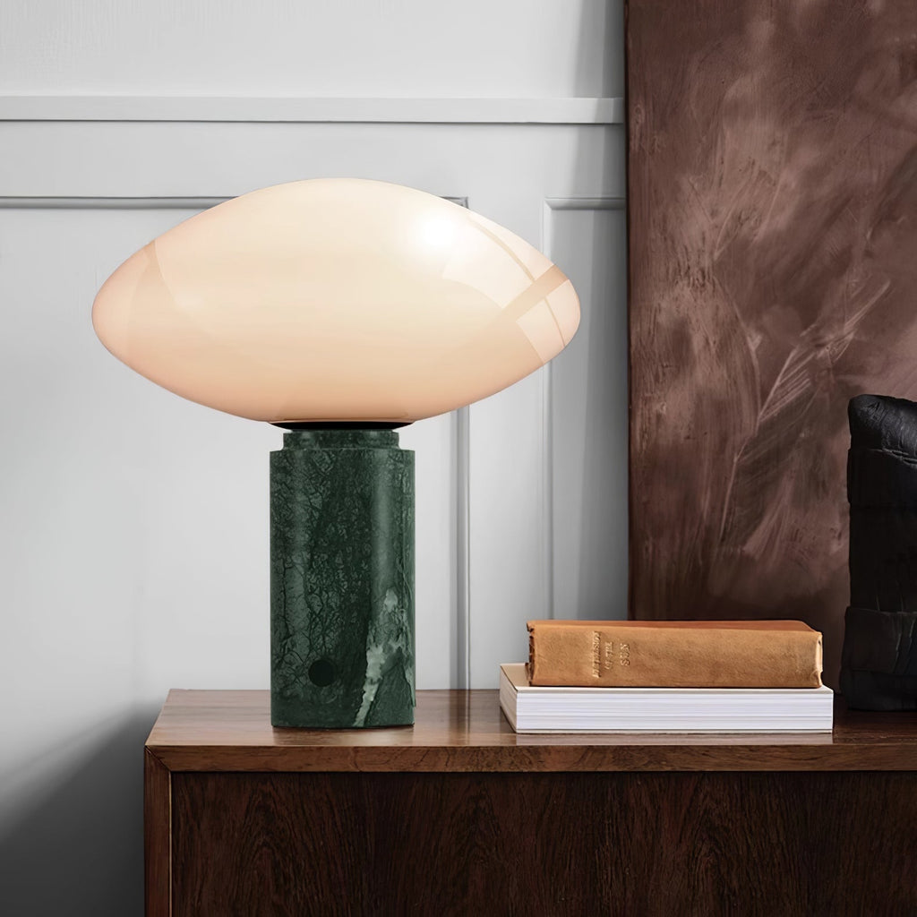 Lampe à poser moderne Osmond en Marbre Vert