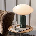 Lampe à poser moderne Osmond en Marbre Vert