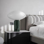Lampe à poser moderne Osmond en Marbre Vert