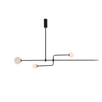 Lustre moderne Todd en Métal, Fer, Acier, Verre Doré