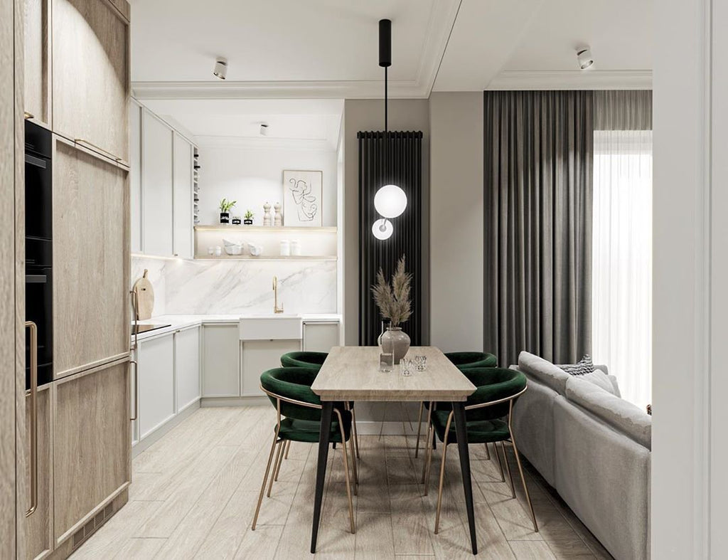 Lustre moderne Todd en Métal, Fer, Acier, Verre Doré