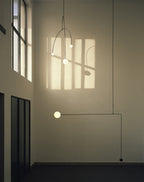 Lustre moderne Todd en Métal, Fer, Acier, Verre Doré