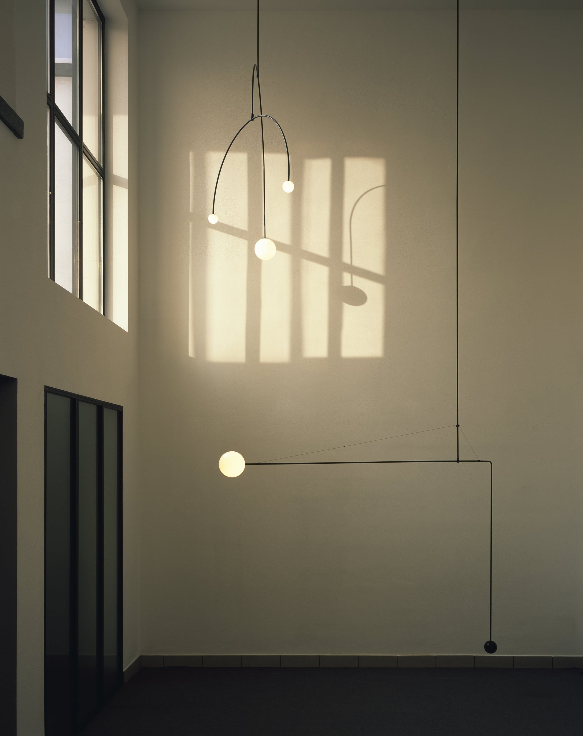 Lustre moderne Todd en Métal, Fer, Acier, Verre Doré