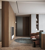 Lustre moderne Todd en Métal, Fer, Acier, Verre Doré