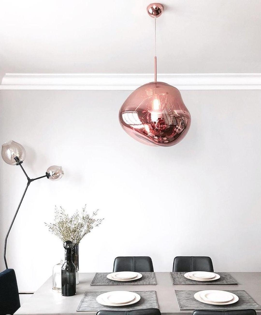 Suspension moderne Sejer en Métal, PVC, Plastique Argenté