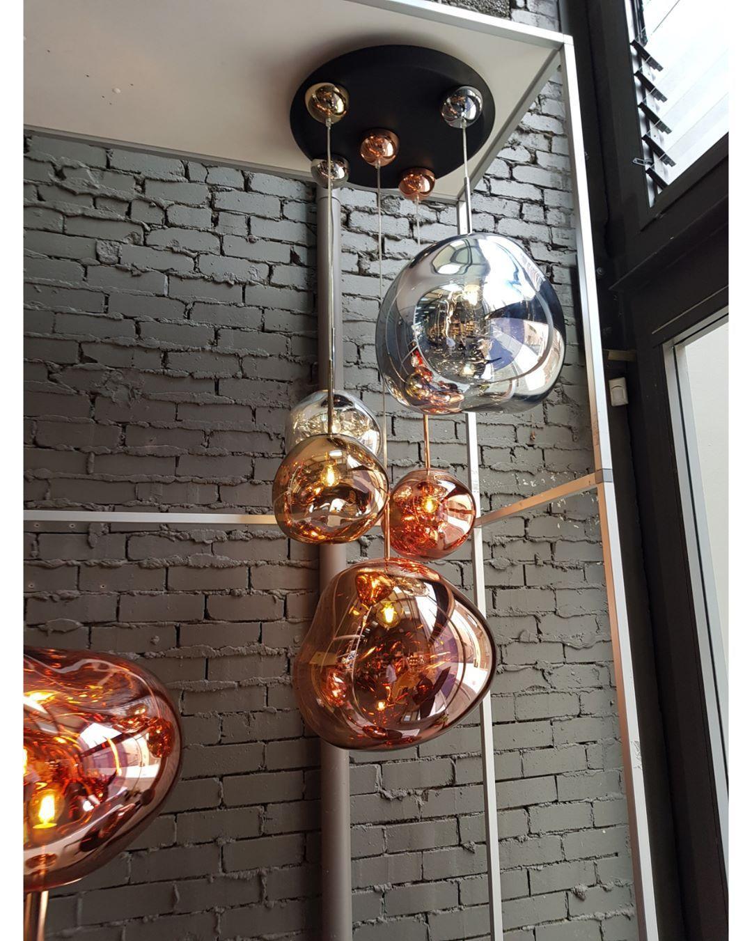 Suspension moderne Sejer en Métal, PVC, Plastique Doré