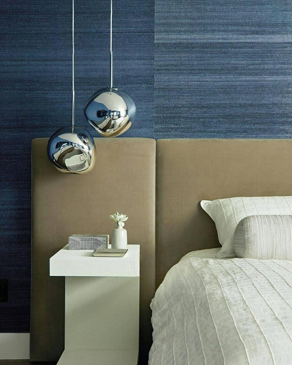 Suspension moderne Sejer en Métal, PVC, Plastique Argenté
