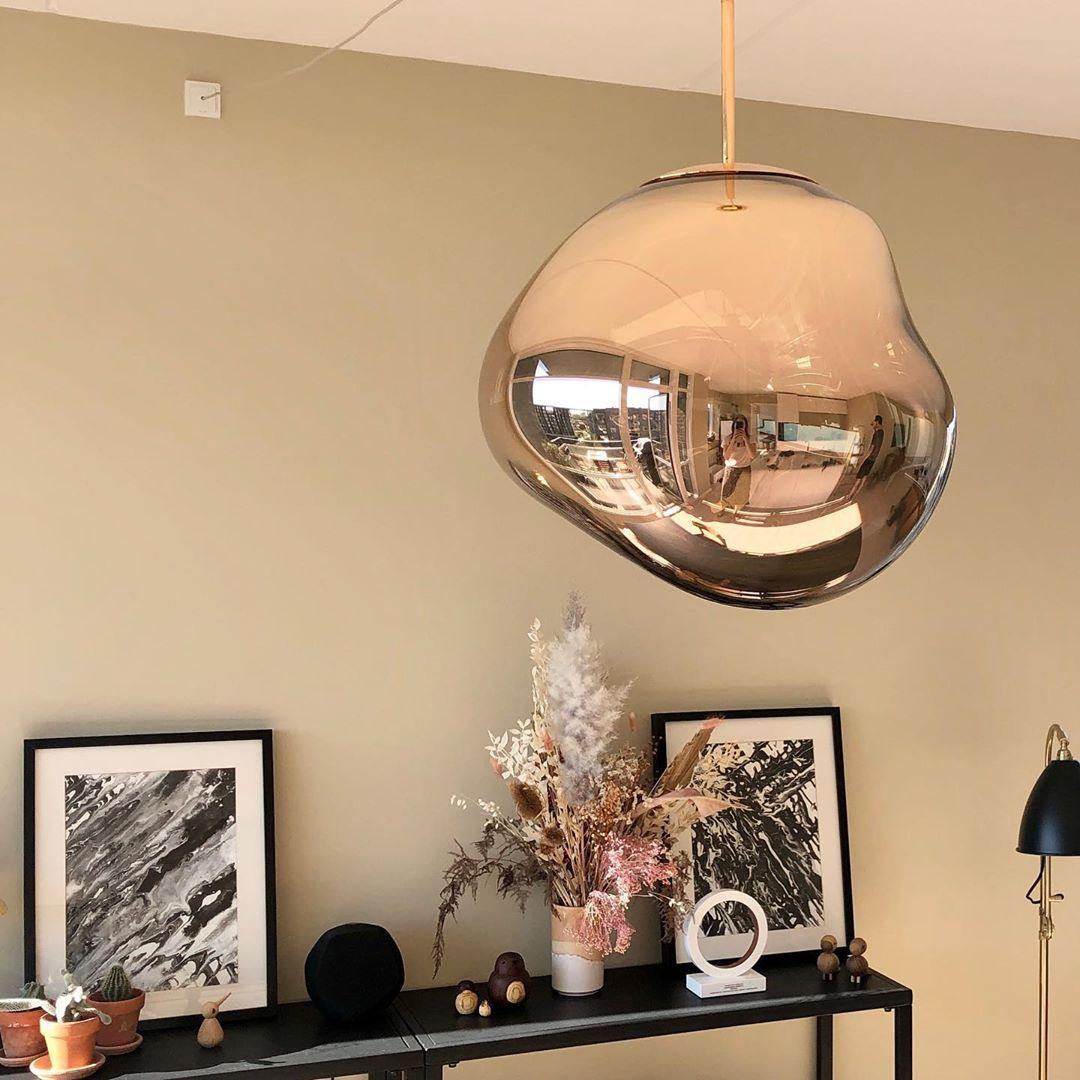 Suspension moderne Sejer en Métal, PVC, Plastique Argenté