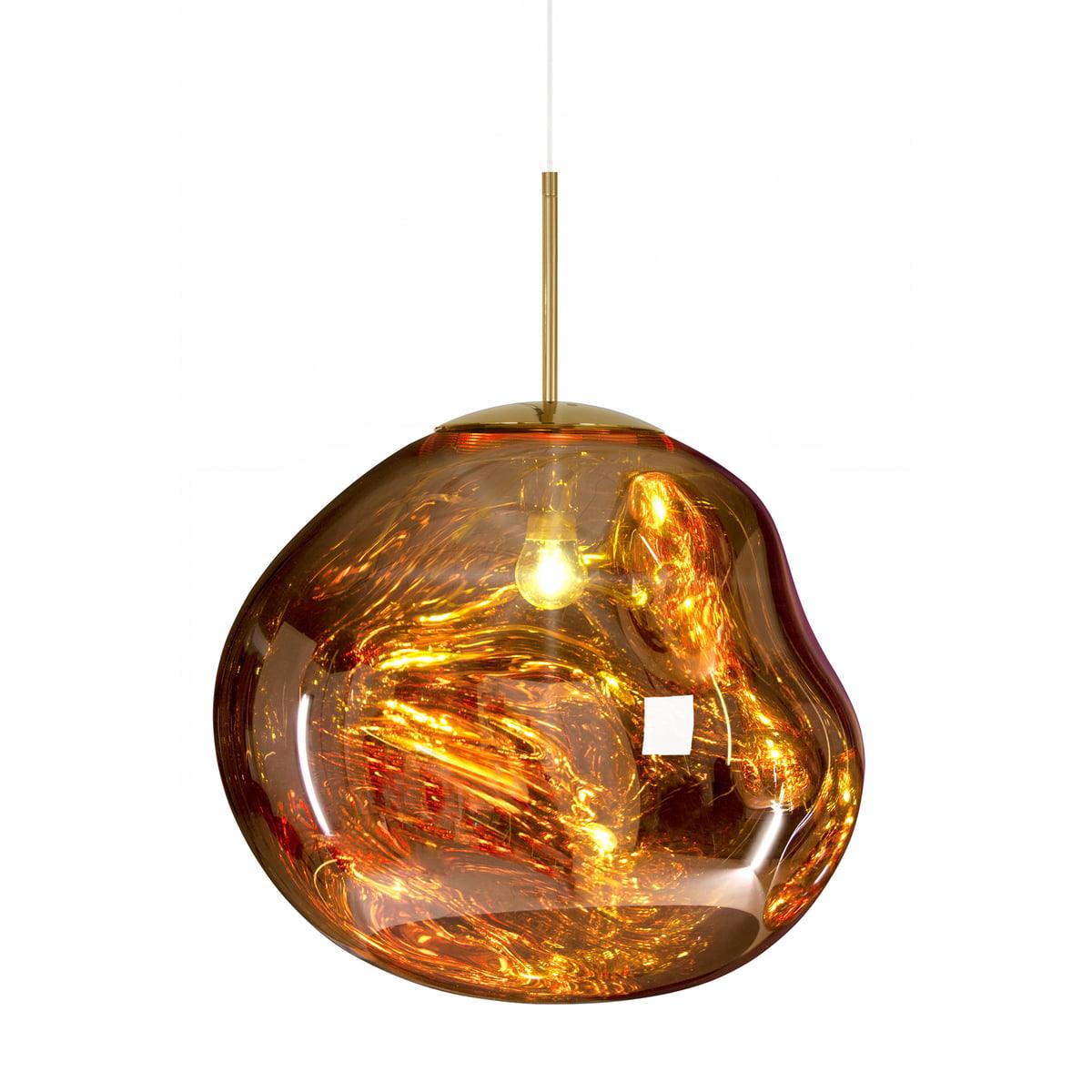 Suspension moderne Sejer en Métal, PVC, Plastique Doré