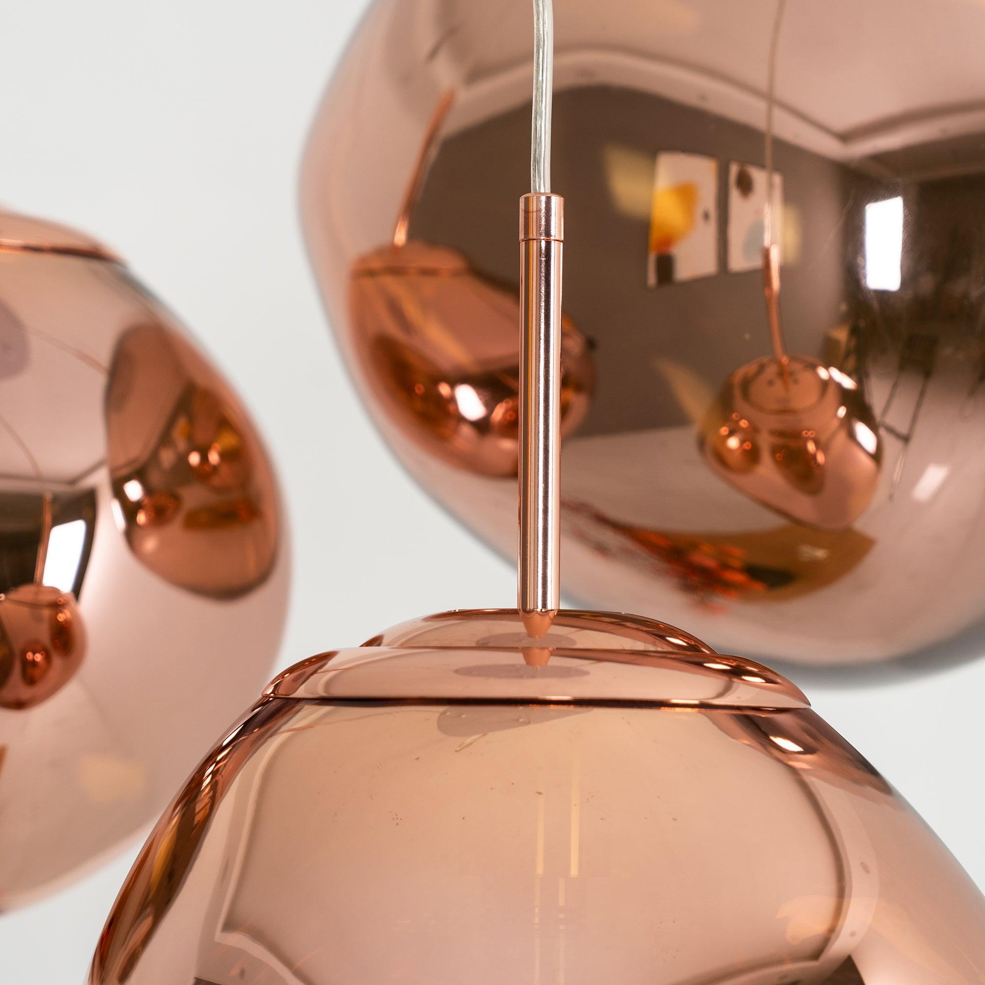 Suspension moderne Sejer en Métal, PVC, Plastique Argenté