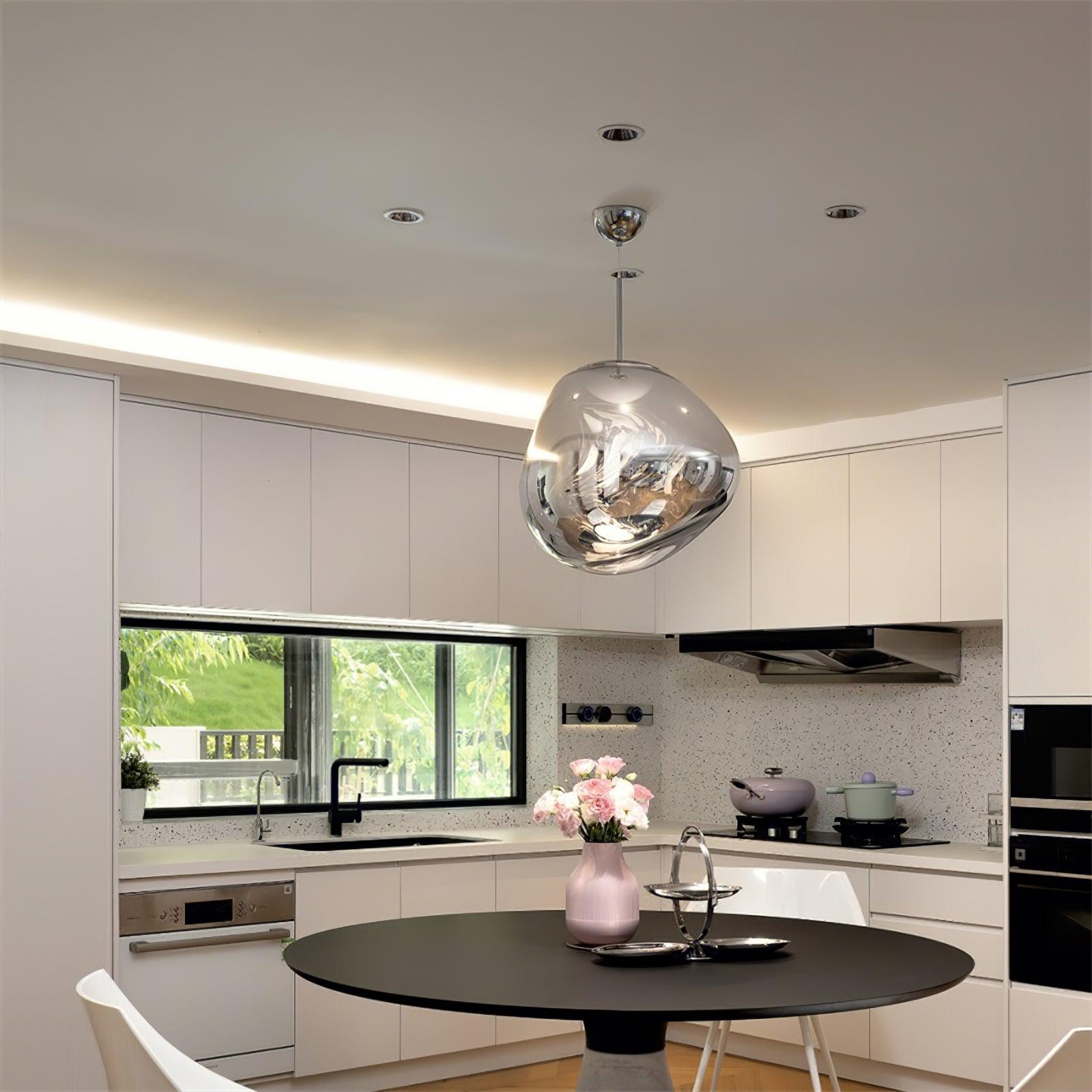 Suspension moderne Sejer en Métal, PVC, Plastique Or rose