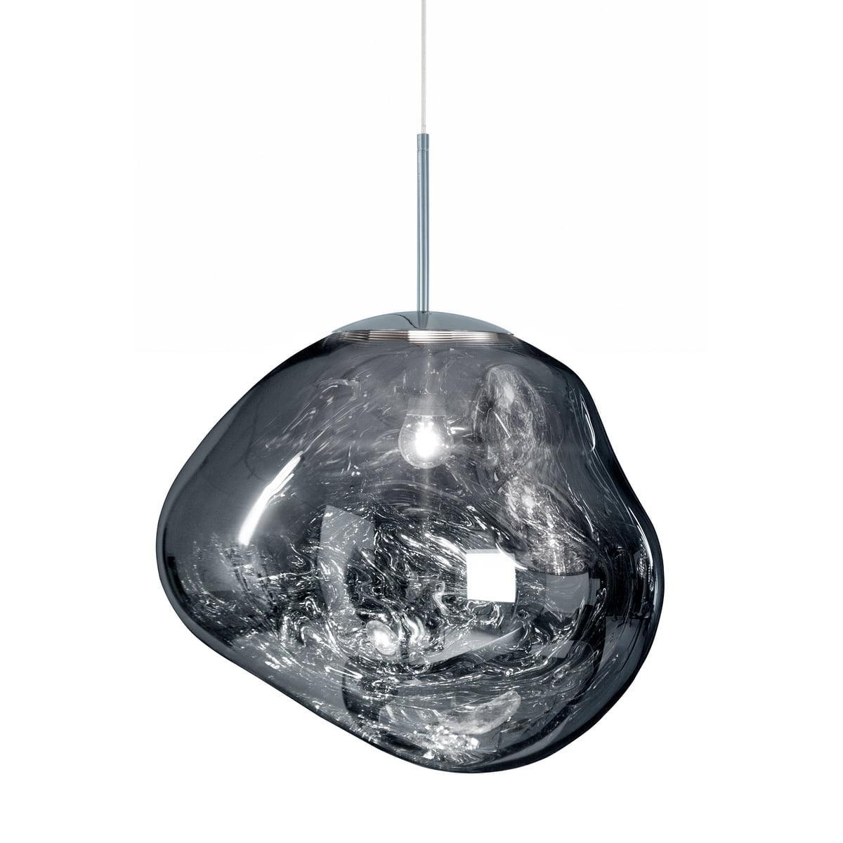Suspension moderne Sejer en Métal, PVC, Plastique Argenté
