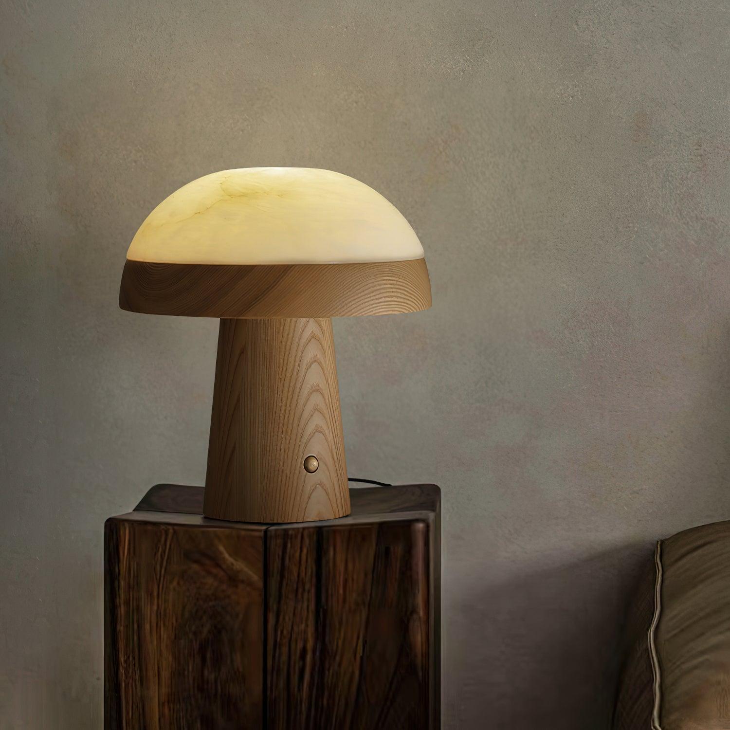 Lampe à poser moderne Hyde en Albâtre