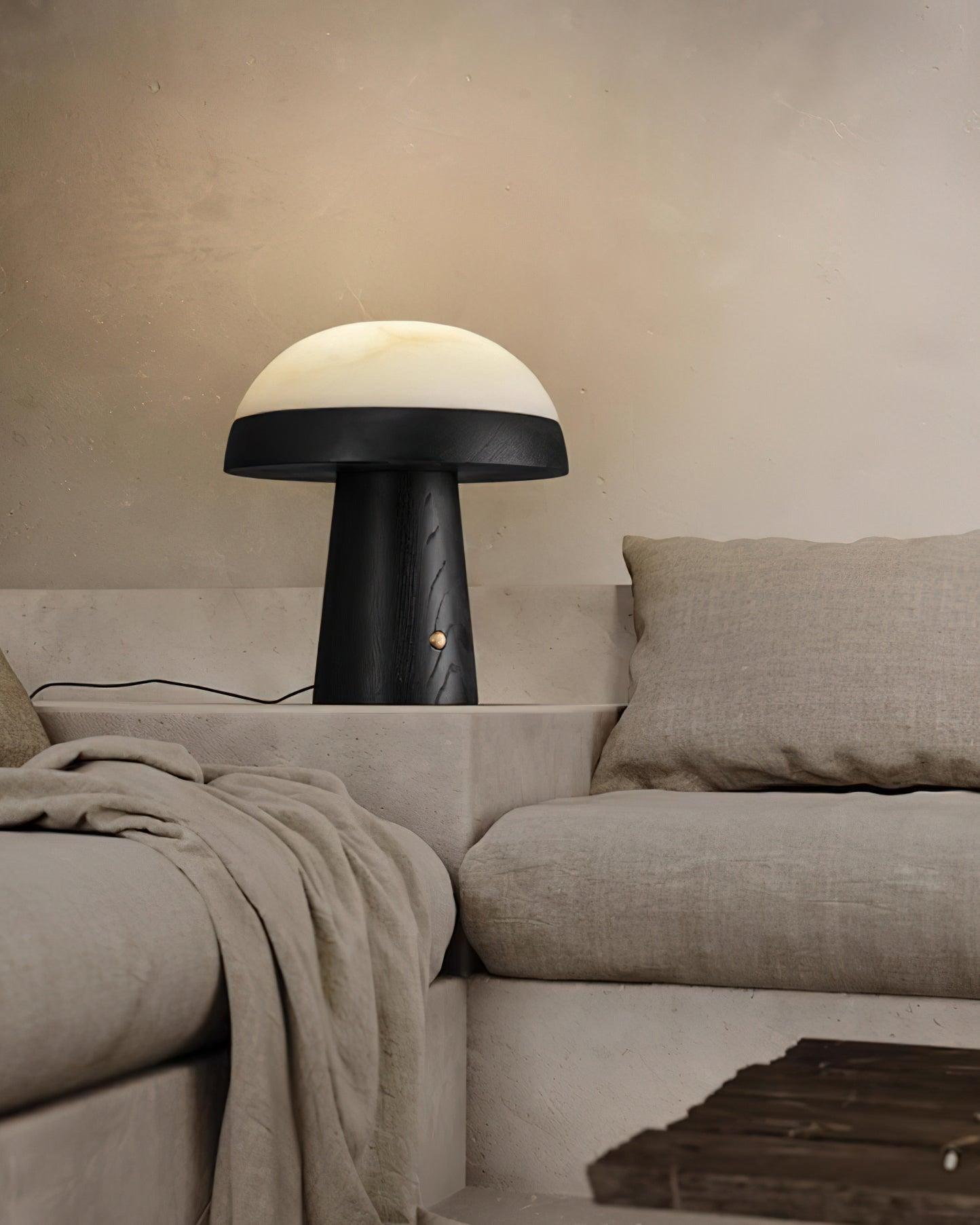 Lampe à poser moderne Hyde en Albâtre