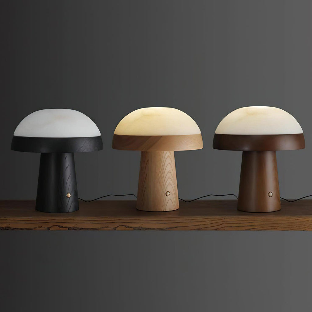 Lampe à poser moderne Hyde en Albâtre