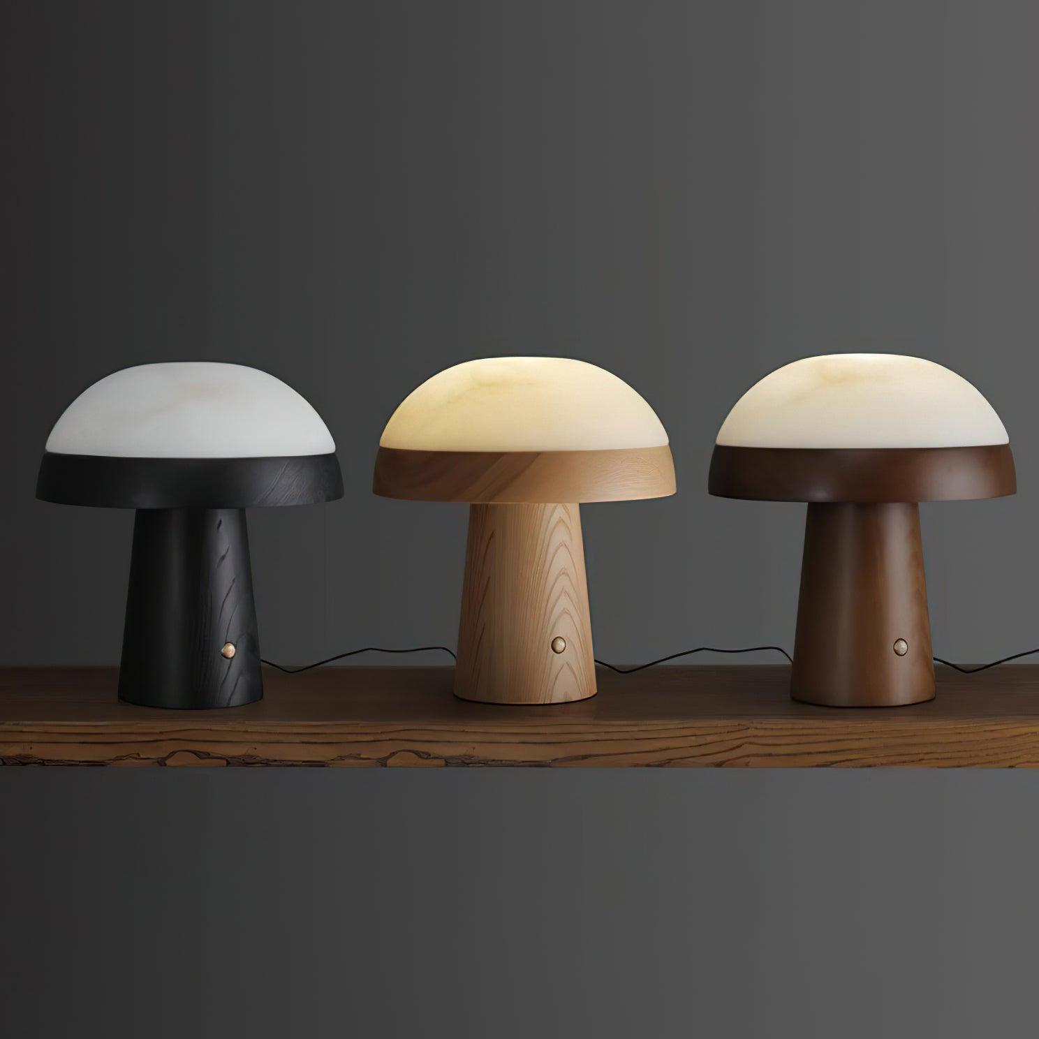 Lampe à poser moderne Hyde en Albâtre