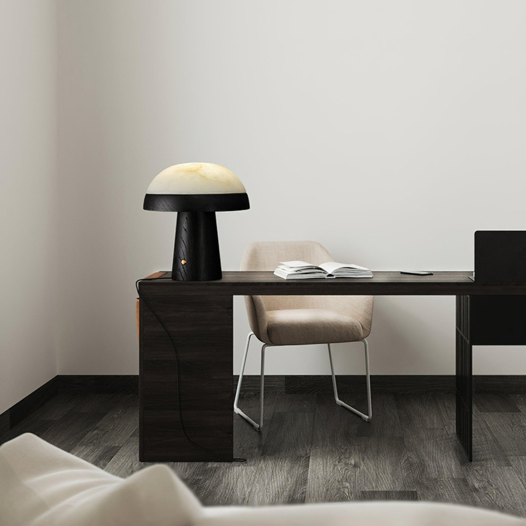Lampe à poser moderne Hyde en Albâtre