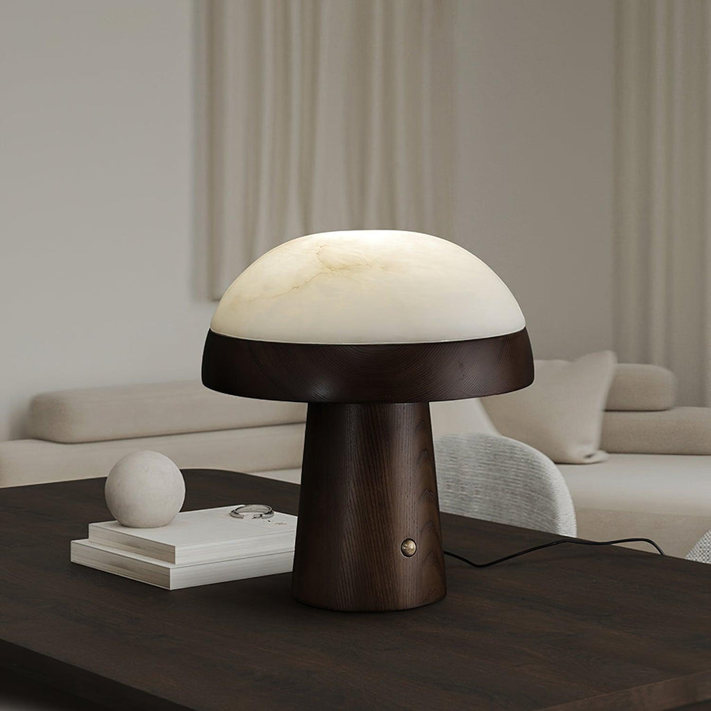 Lampe à poser moderne Hyde en Albâtre
