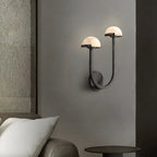 Applique murale moderne Jenni en Albâtre Noir