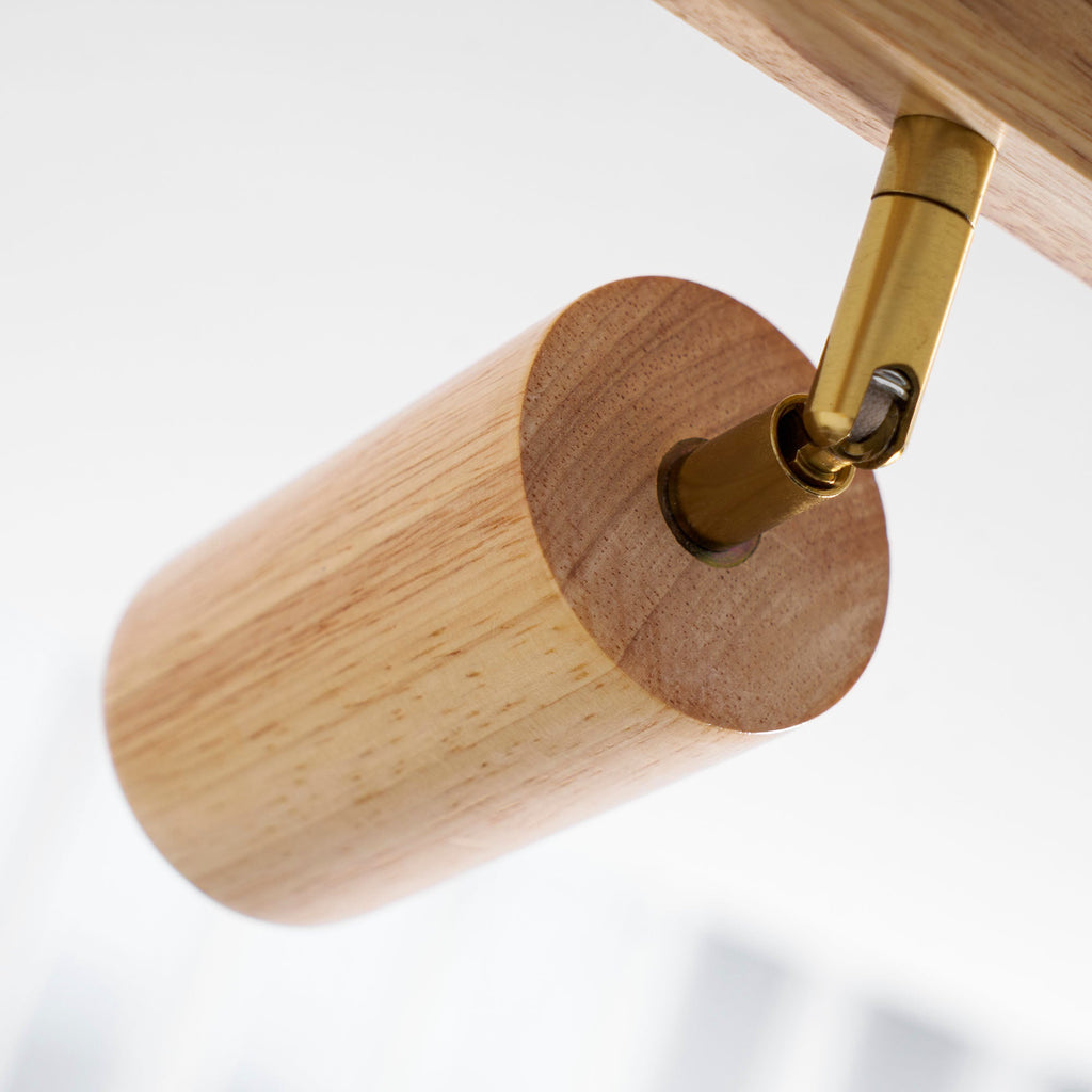 Plafonnier moderne Paddy en Bois