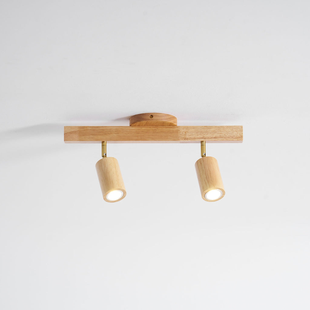 Plafonnier moderne Paddy en Bois